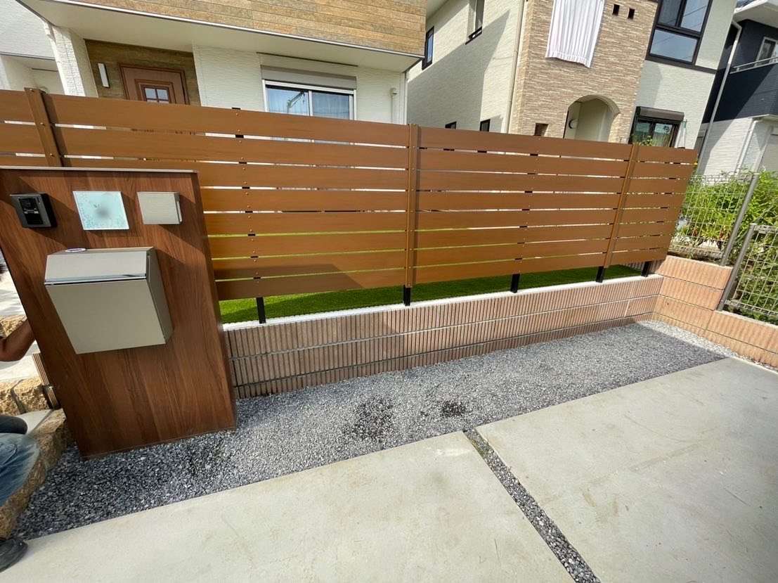 人工芝施工の他に対応している施工