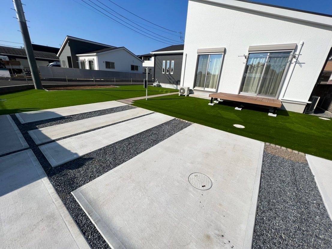 直近の人工芝施工のご紹介