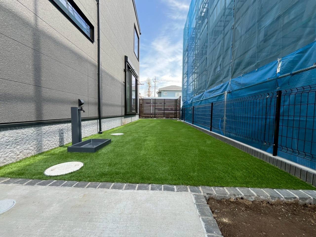 茨城県守谷市 人工芝施工