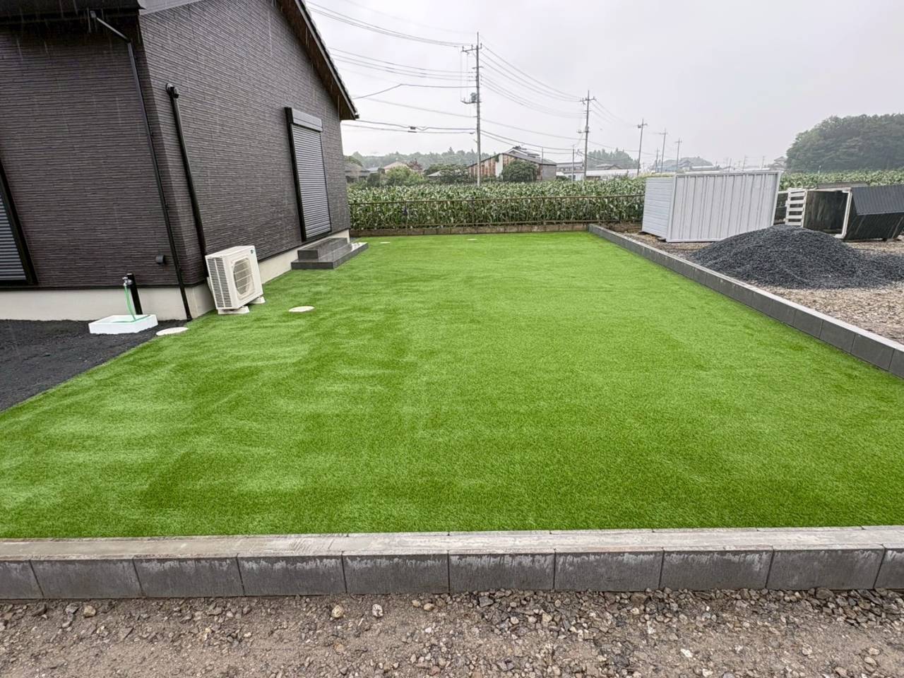 茨城県境町 新築外構工事